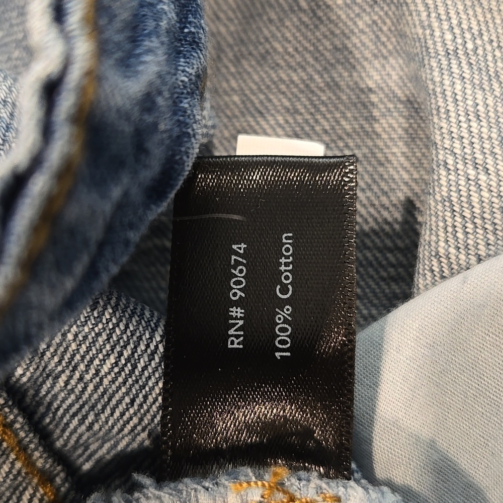 Boston Proper Patchwork With Sequines Distressed … - image 4